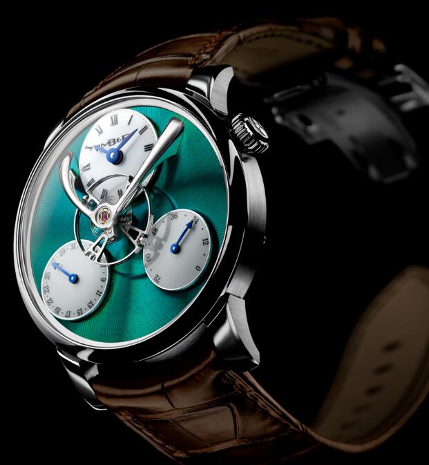 MB&F LM SPLIT ESCAPEMENT TITANIUM GREEN 04.TL.G Replica Watch